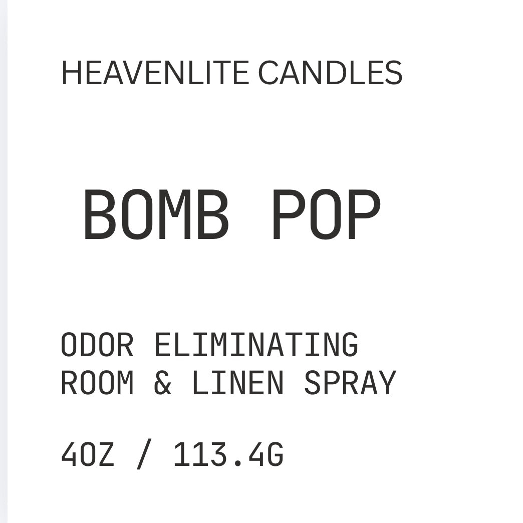 Bomb Pop 4oz Room Spray