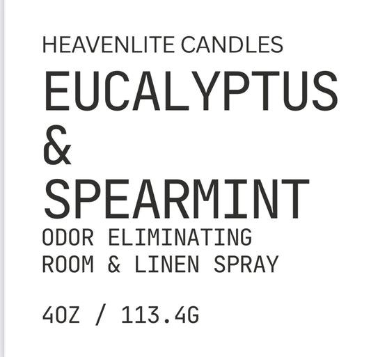 Eucalyptus Spearmint 4oz Room Spray