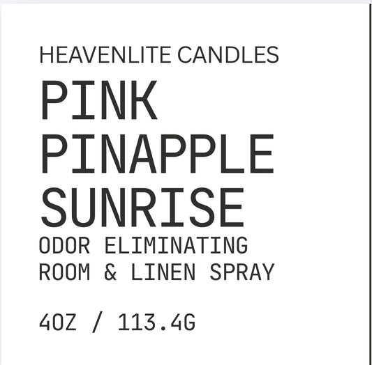 Pink Pineapple Sunrise 4oz Room Spray