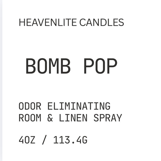 Bomb Pop 4oz Room Spray