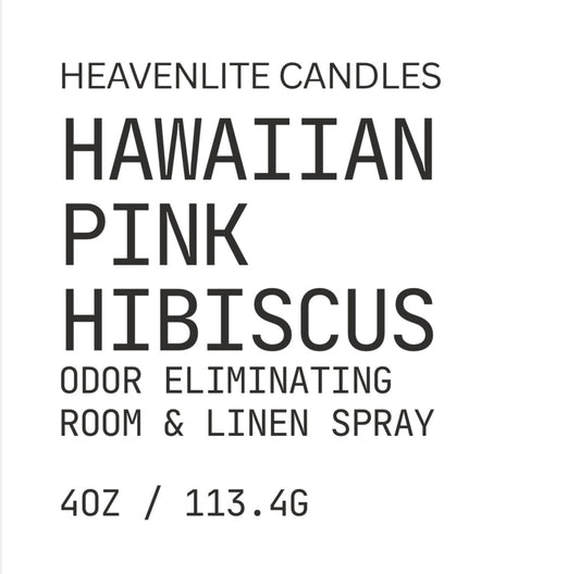Hawaii Pink Hibiscus 4oz Room Spray