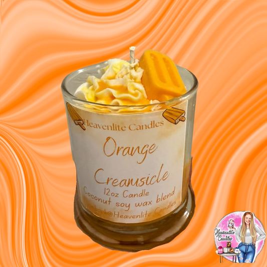 Orange creamsicle 12oz candle