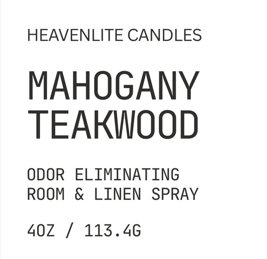 Mahogany Teakwood 4oz Room Spray