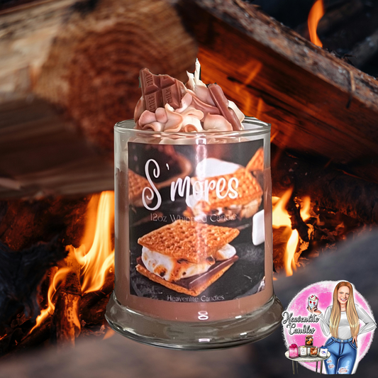 Smores candle 12oz Whipped Candle