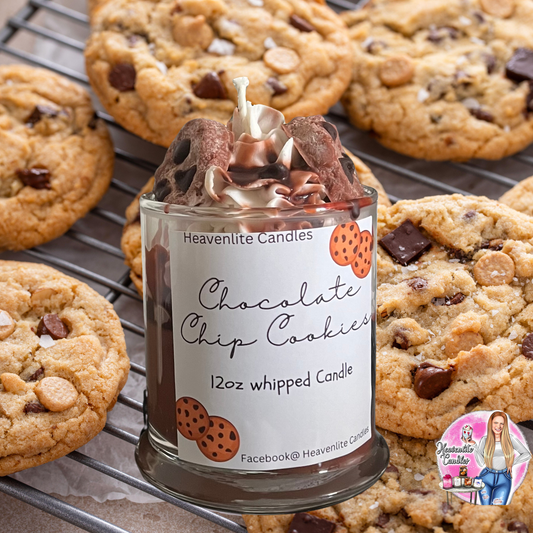 Chocolate chip cookies 12oz candle