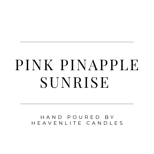 Pink Pineapple Sunrise Car Diffuser