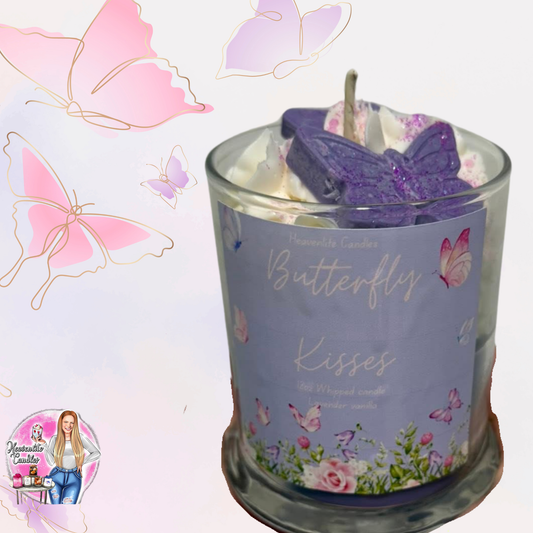 Butterfly Kisses 12oz whipped candle