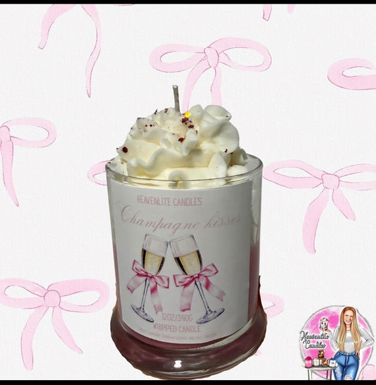 Champagne Kisses 12oz Whipped Candle
