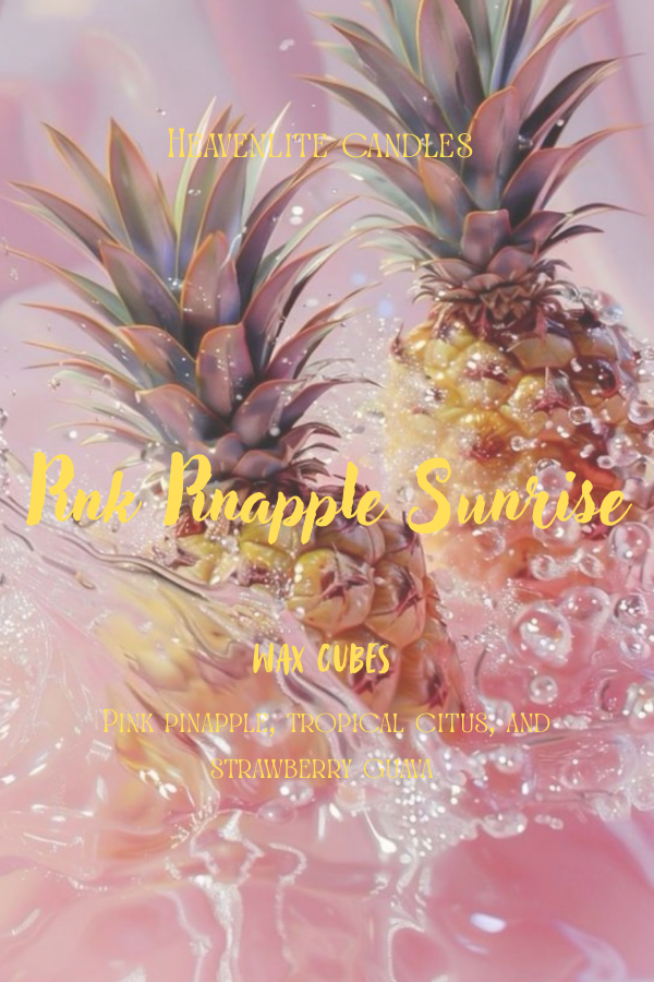 Pink Pinapple Sunrise Wax Melt