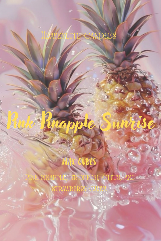Pink Pinapple Sunrise Wax Melt